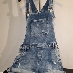 Mavi Blue Denim Overalls